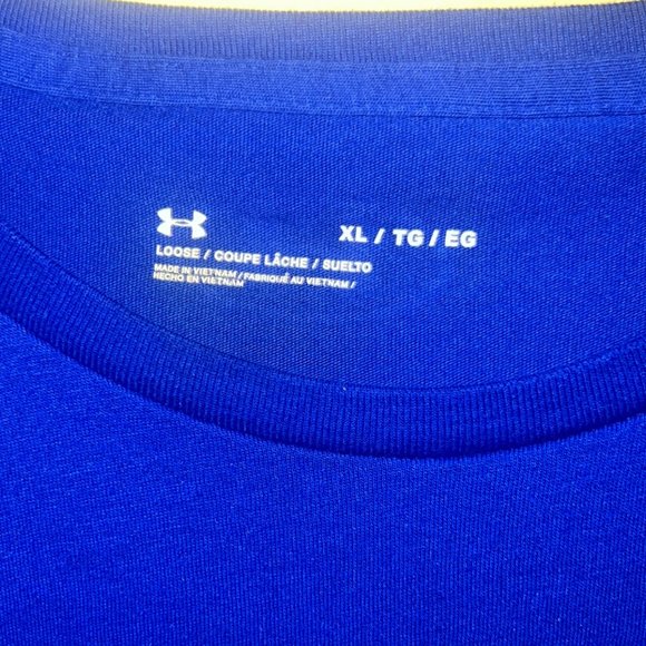 XL Blue Under Armour T Shirt (Like New) - Picture 2 of 3